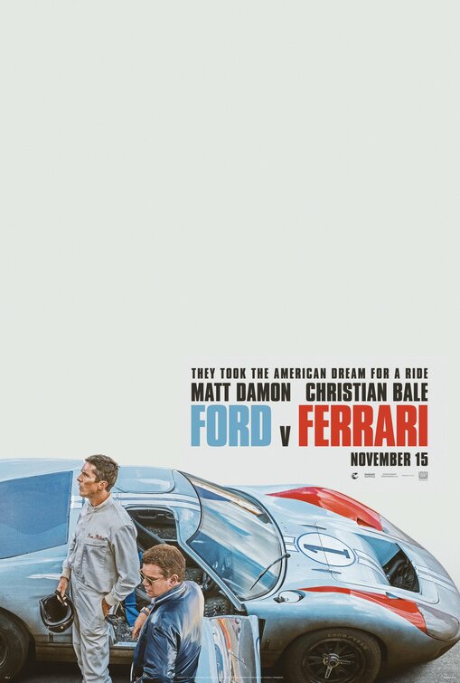 poster Ford e Ferrari